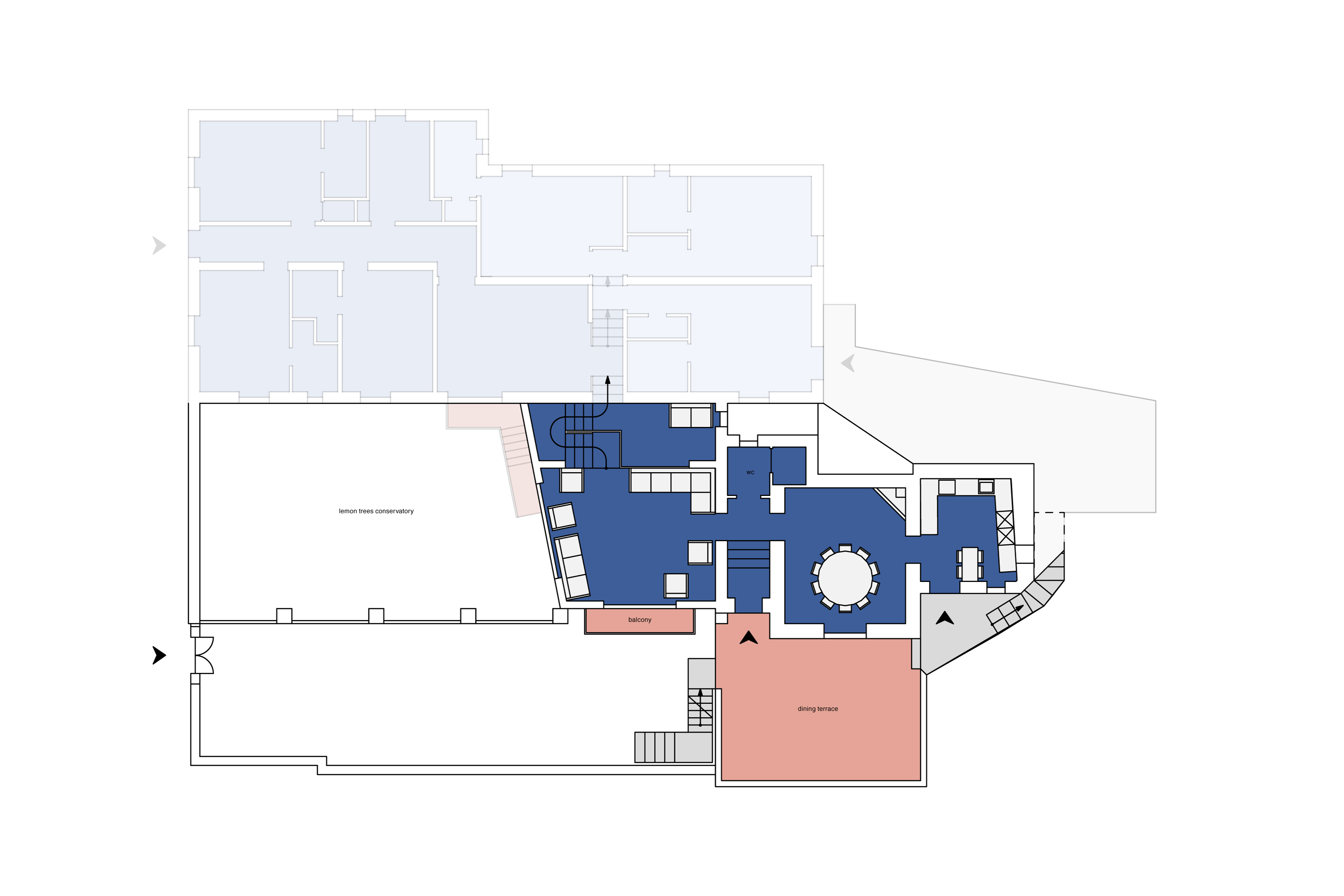Villa Limonaia Garda Lake Guesthouse Floor Plan